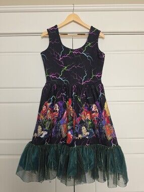 Femme Hocus Pocus Dress, Size 12, By Tulle & Tiny